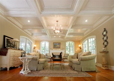 tilton coffered beams.